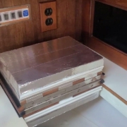 OzeFridge Review - Boat Fridge Installation Setup with Eutectic Plates